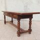Farm table in walnut