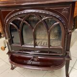 Jotul enameled cast iron wood stove