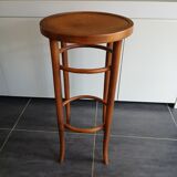 Série de 4 tabourets de bistrot vintage, années 70