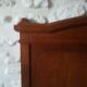 Old oak headboard