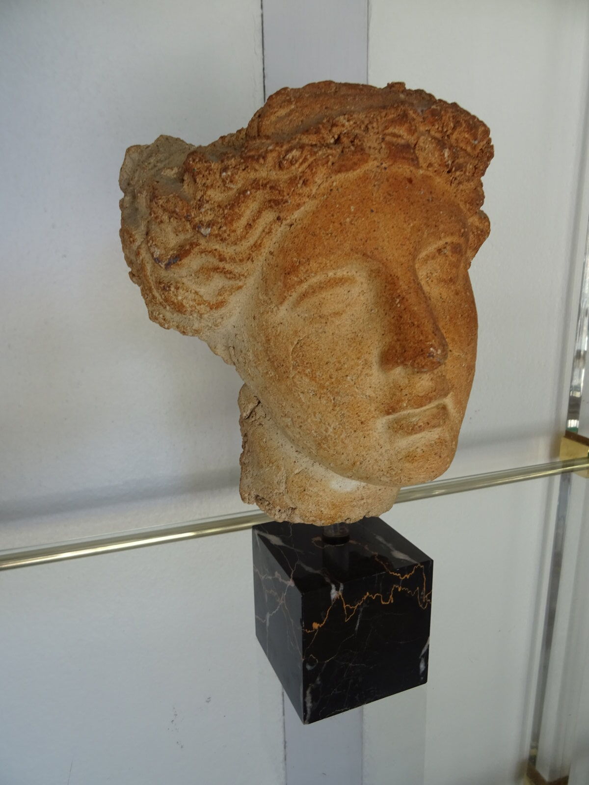 Buste terre cuite Michel Cayla