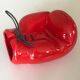 Ceramic boxing glove signed Jc Peiré annees 80