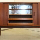 Deens en teck du milieu du siècle design Westergaard midboard 'Snertinge' | 200,5 cm