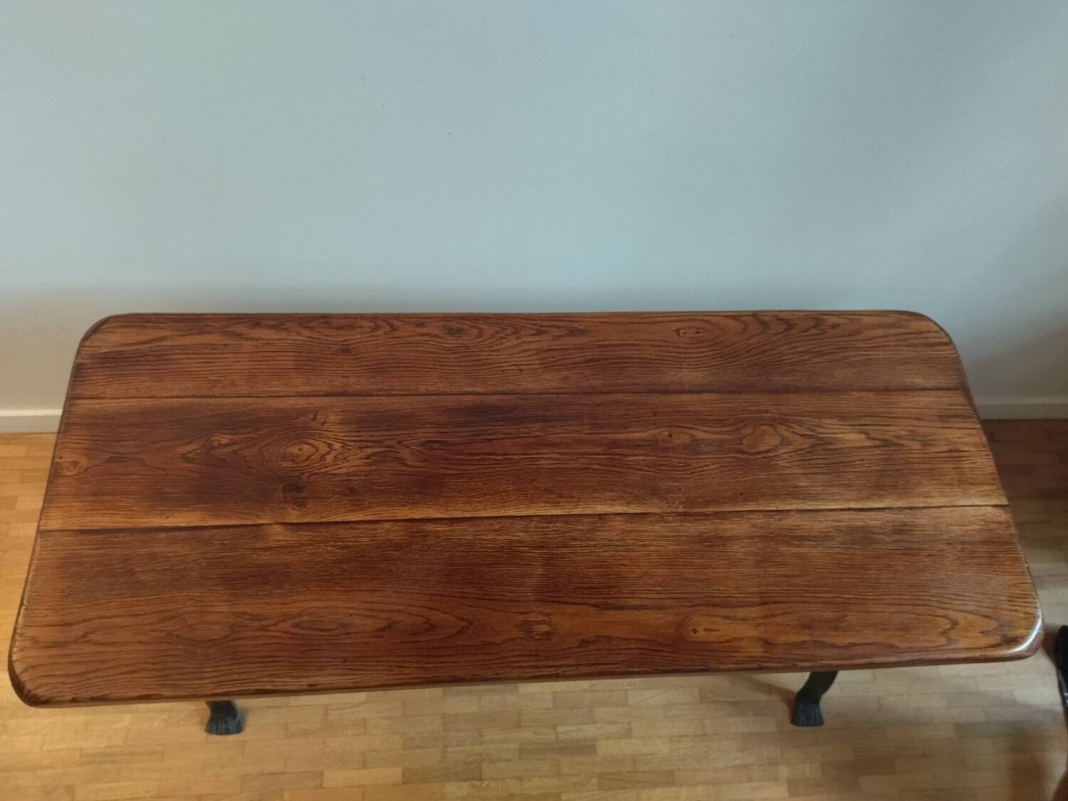 Vintage oak coffee table