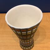 Very nice vase by Roger Capron with grid décor