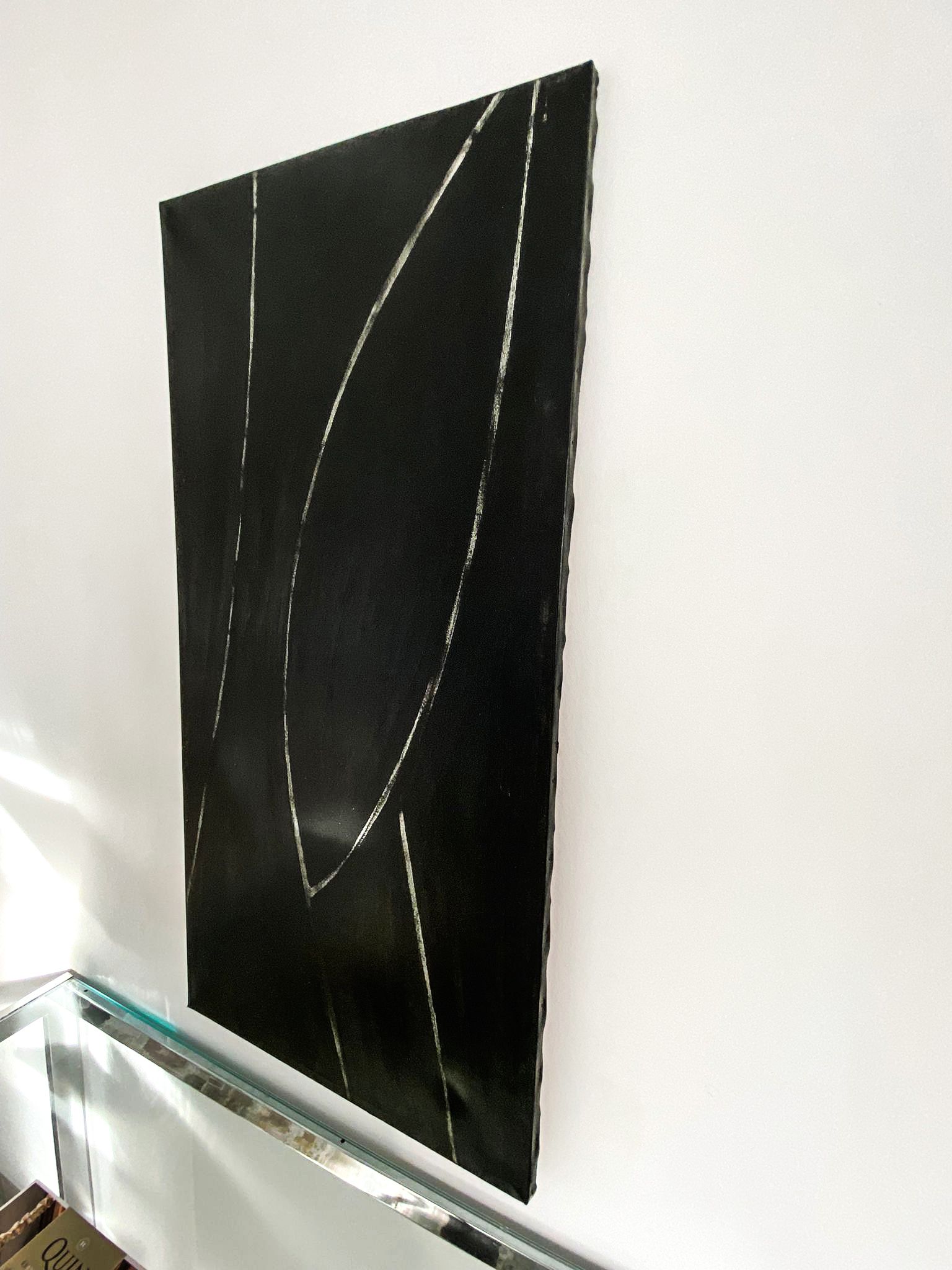 Huile sur toile de Marco Gradi, Italie années 1980