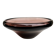 Ashtray decorative bowl designed by M. Klinger Železný Brod Sklo Czech 1960