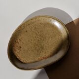 Trio of stoneware plates