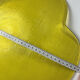 Grand plat jaune transparent Vintage