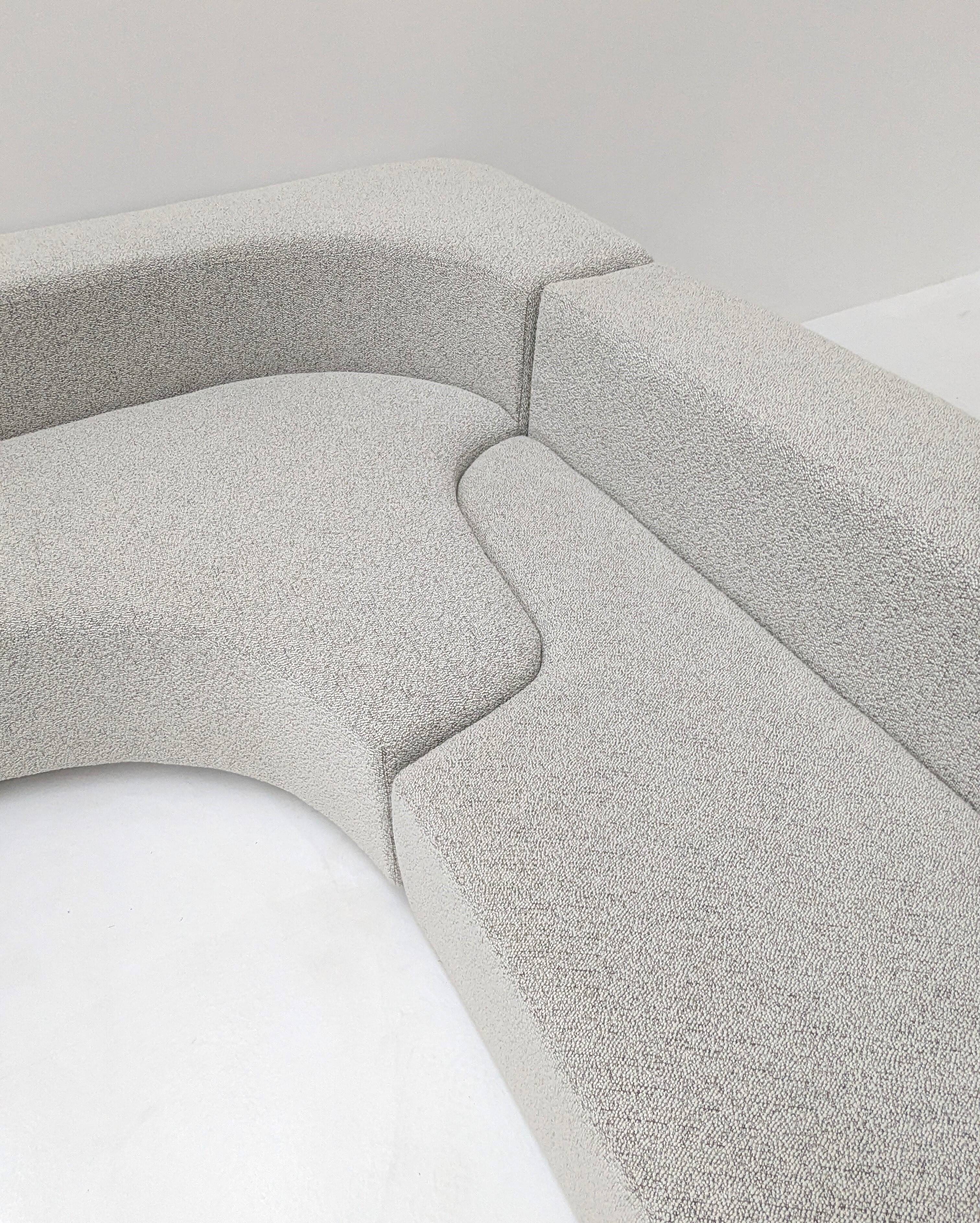 Lara sofa by Pamio, Massari and Toso for Stilwood, Italy, 1968