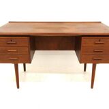 Scandinavian teak desk, Denmark, 1960