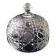 Antique pressed glass cheese bell