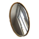 Old gilded mirror