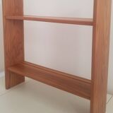 Vintage solid elm shelf