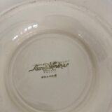 Sugar saucier sarreguemines ivory with gadroons