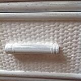 Commodus rotin patine shabby