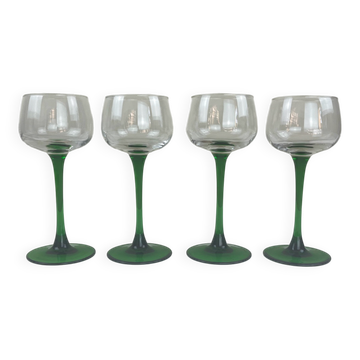 4 verres vintage