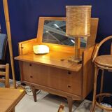 Scandinavian teak veneer dressing table, 1970s
