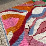 Wool Beni Ourain Rug,custom moroccan rug 150/250cm
