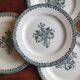 Salins « alhambra » assiettes plates et grands plats faïence terre de fer