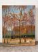 The Luxembourg Garden in Paris, oil on canvas signed.
