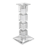 Post-modern crystal candlestick, Nachtmann House
