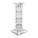 Post-modern crystal candlestick, Nachtmann House