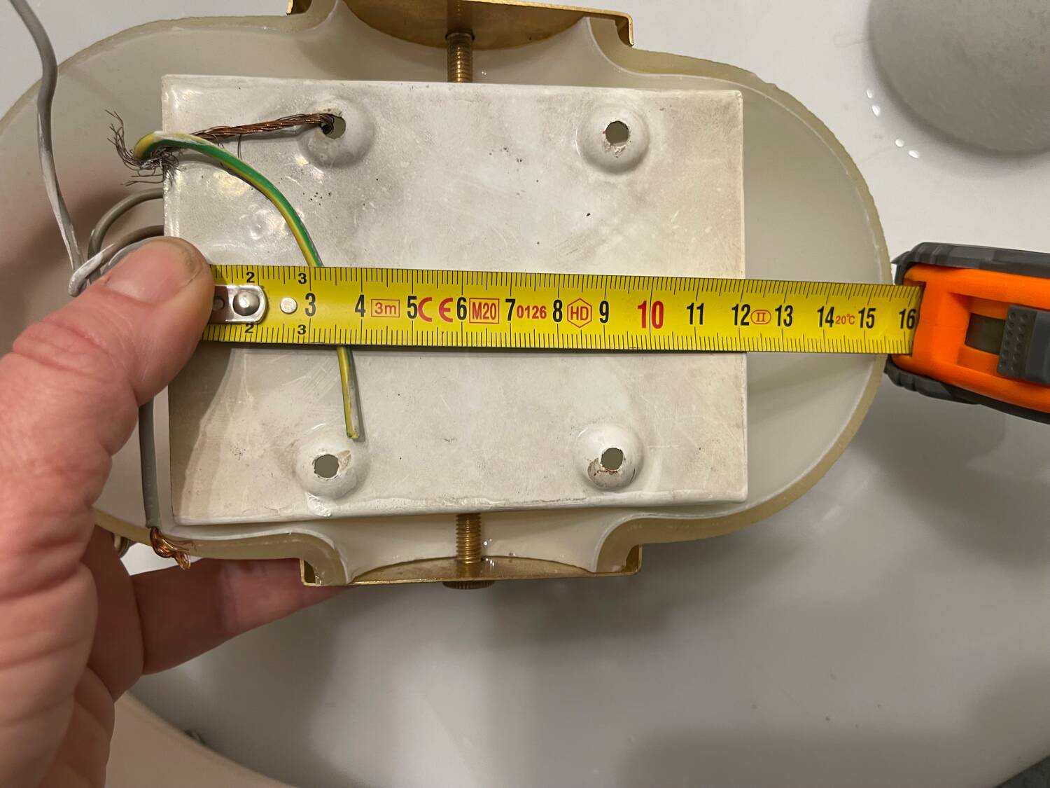 Murano Glass Brass Sconces Set of 4 1970’s