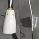 Fixed wall lamp offset 1950 white Ki-e-klair