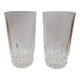 Arques crystal "tube" whisky glasses Tuileries Villandry