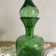 Carafe vintage en vert teinté