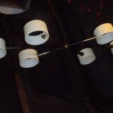 6-light art deco chandelier from the 30s/40s