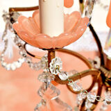 Grapefruit chandelier