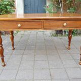 19th-century Louis Philippe walnut desk.