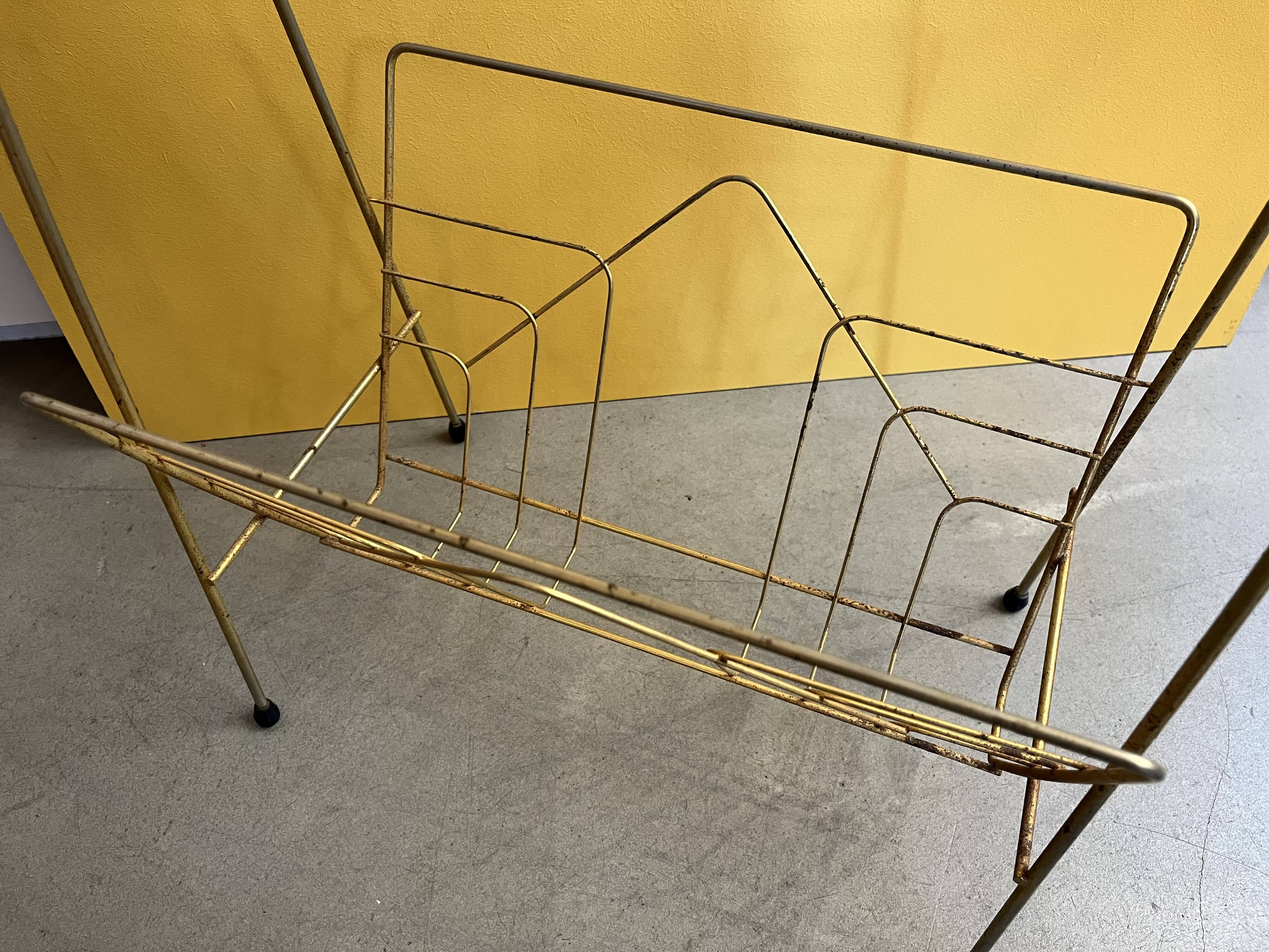 Vintage magazine rack