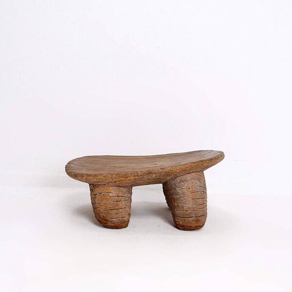 African ''Senufo'' Stool Hand Carved - Ivory Coast