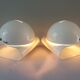 Pair of Guzzini lamps "Bugia" Giuseppe Cormio