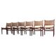 Hans J. Wegner dining chairs in teak model CH-31 by Carl Hansen & Søn
