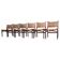 Hans J. Wegner dining chairs in teak model CH-31 by Carl Hansen & Søn