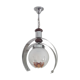 Suspension Boule Mazzega Murano et teck