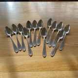 13 Apollo spoons - Silver 84g - St Louis XVI