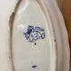 Blue iron earth gravy boat