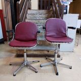 Radiofreccia swivel office chairs by Gastone Rinaldi - 1970s