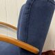 Blue vintage armchair