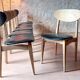 6 chaises vintage scandinave en teck années 1960