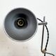 Vintage Black Bakelite Table Lamp , 1970s
