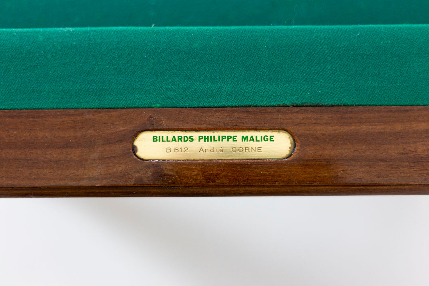 Maison Philippe Malige, French Billard Louis-Philippe style, 1950s