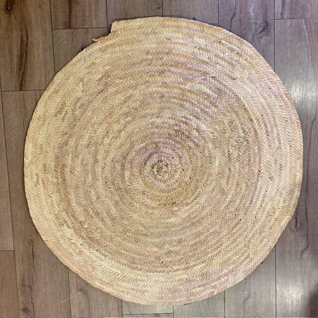 Round Natural Braided Rug