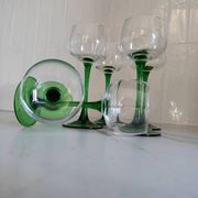 Set of wine glasses