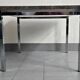 Vintage pink granite side table 1970